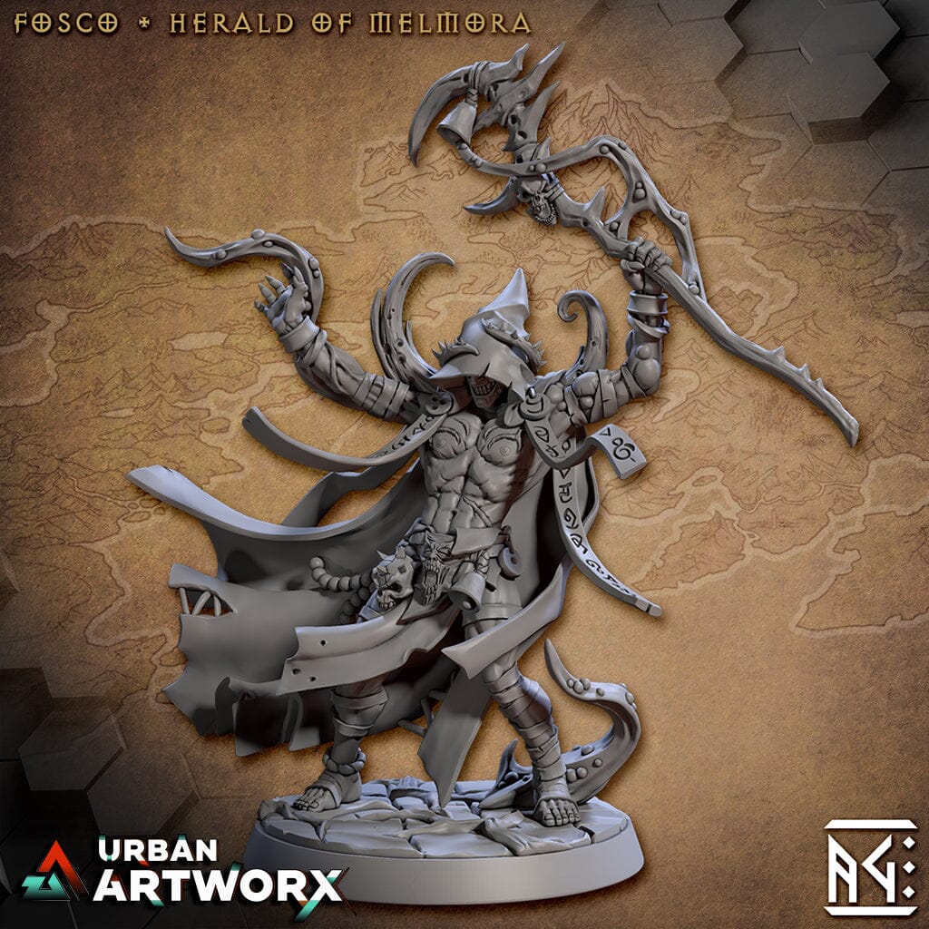 Tabletop Miniaturen - Artisan Guild - Rodburg Cultist of Melmora - Fosco - Herald of Melmora Artisan Guild