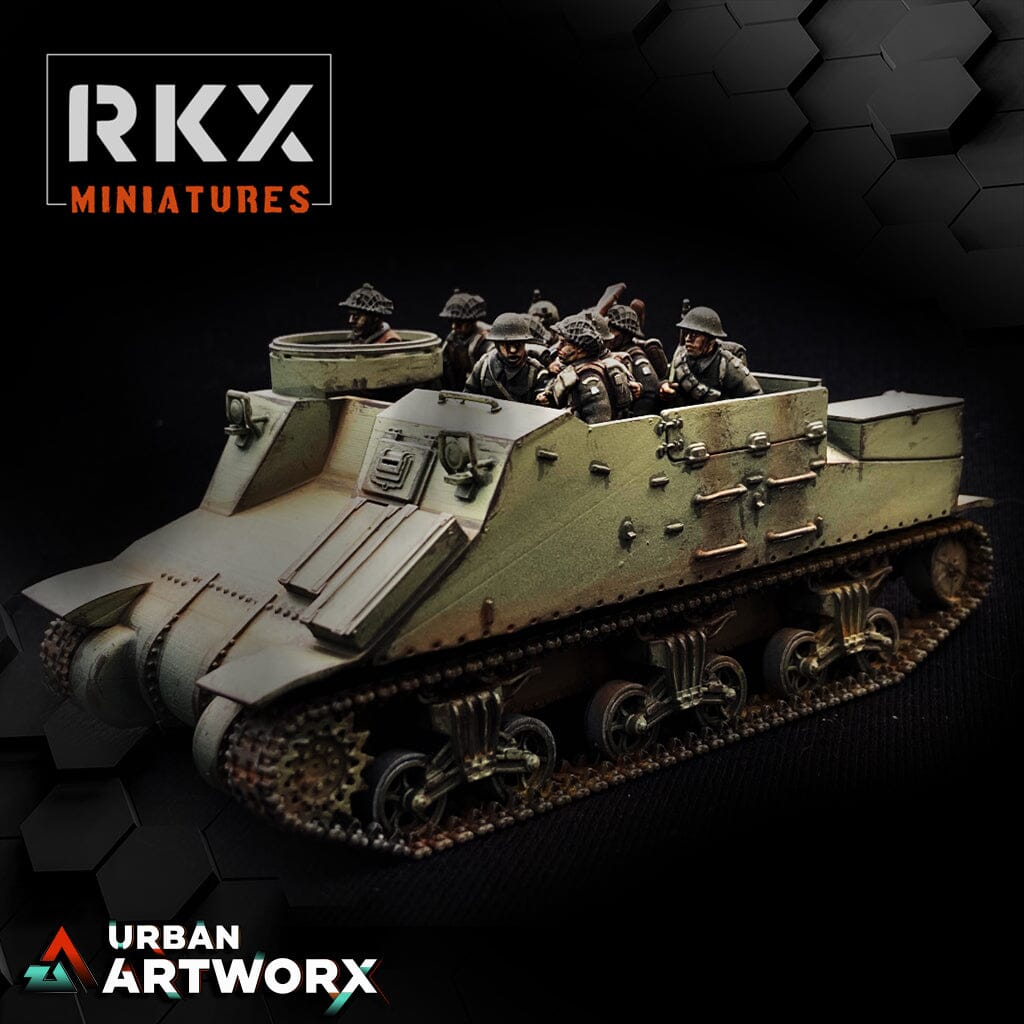 Tabletop Miniaturen - RKX Miniatures - Operation Plunder Canadians - M7 Priest Kangaroo RKX Miniatures
