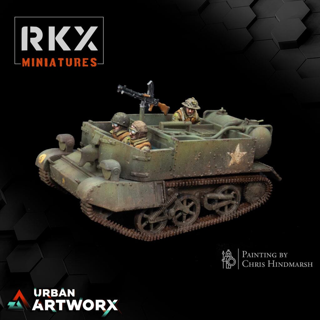 Tabletop Miniaturen - RKX Miniatures - Operation Plunder Canadians - Wasp II Carrier RKX Miniatures