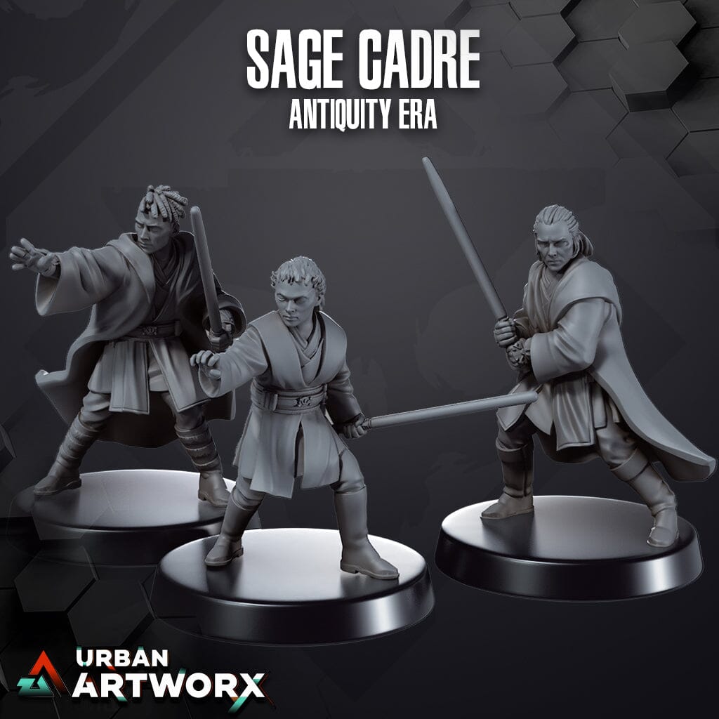 Tabletop Miniaturen - Skullforge Studios - Antiquity Era Sage Cadre (3) Skullforge Studios