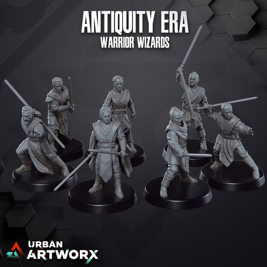 Tabletop Miniaturen - Skullforge Studios - Antiquity Era Wizard Warriors (7) Skullforge Studios