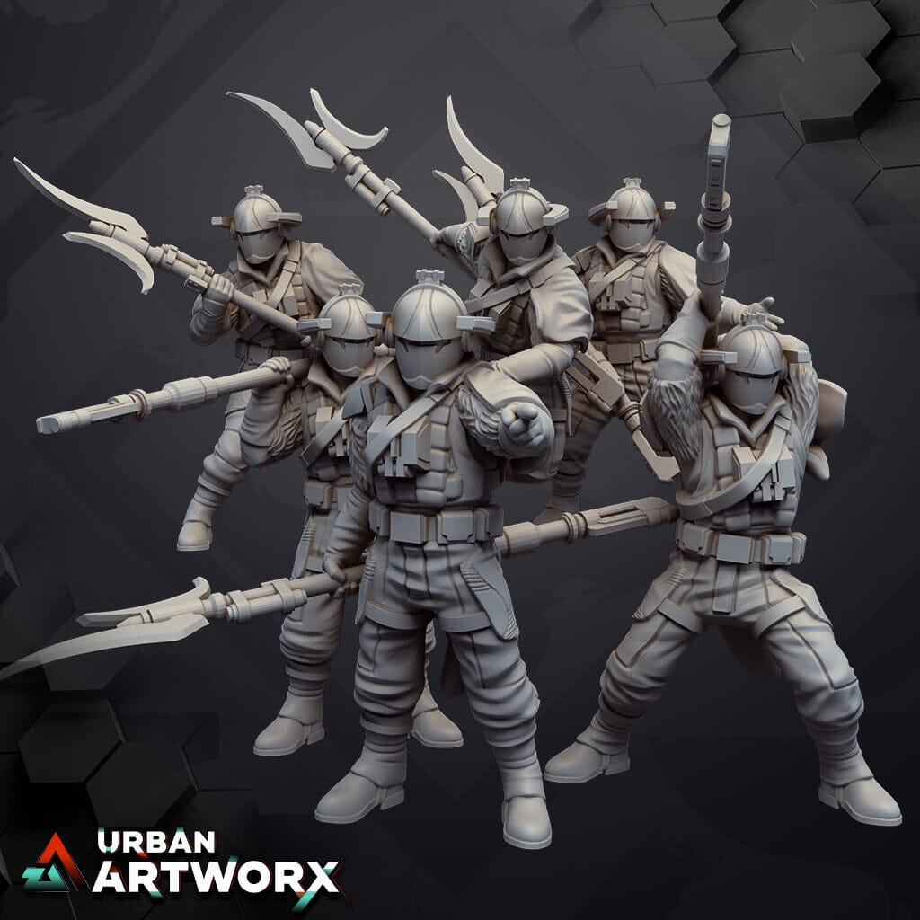 Tabletop Miniaturen - Skullforge Studios - Badland Raiders (6) Skullforge Studios 