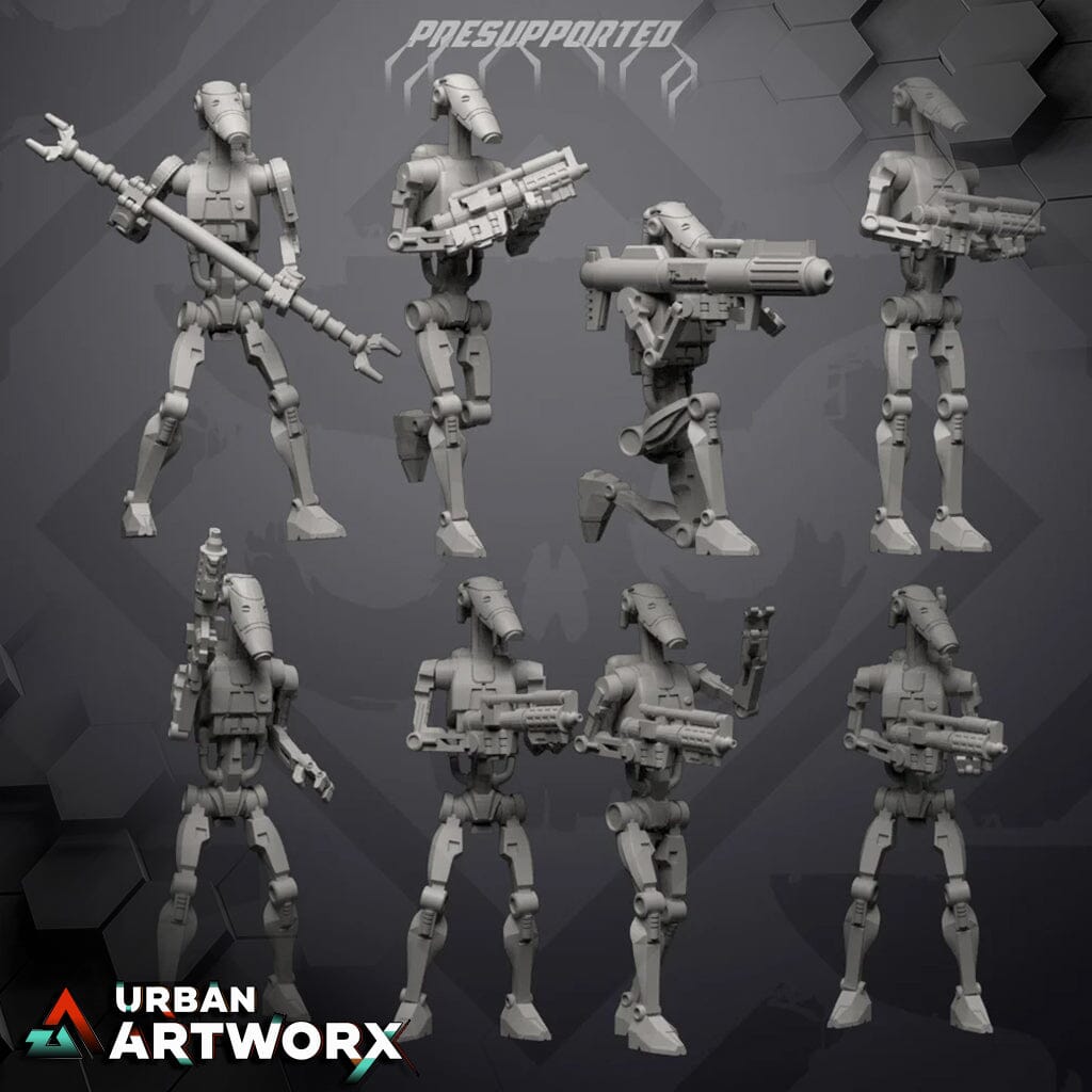 Tabletop Miniaturen - Skullforge Studios - Basic Battle drone (8) Skullforge Studios