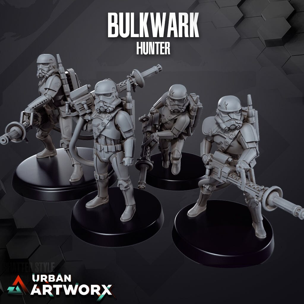 Tabletop Miniaturen - Skullforge Studios - Bulwark The Hunter (4) Skullforge Studios