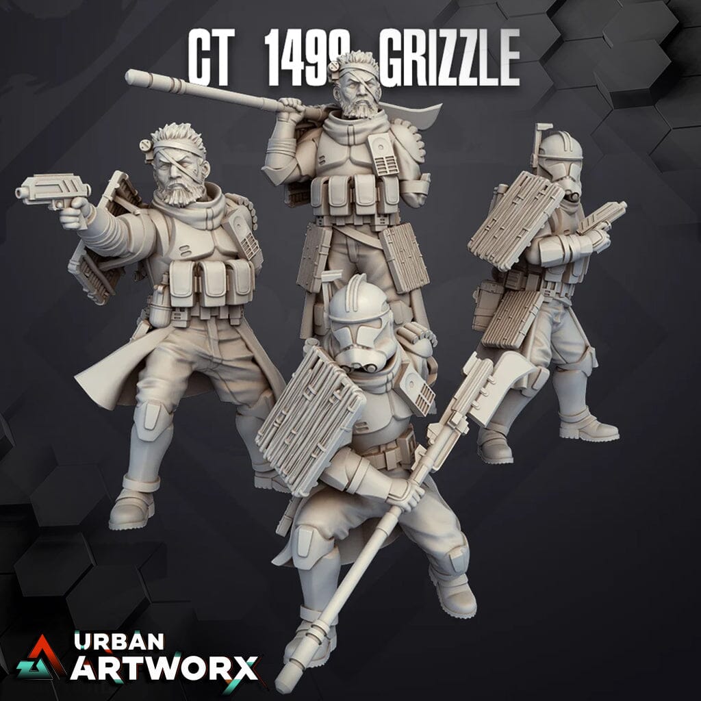 Tabletop Miniaturen - Skullforge Studios - Commander Grizzle (4) Skullforge Studios