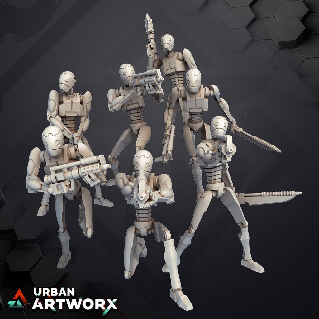 Tabletop Miniaturen - Skullforge Studios - Commando Drone (7) Skullforge Studios