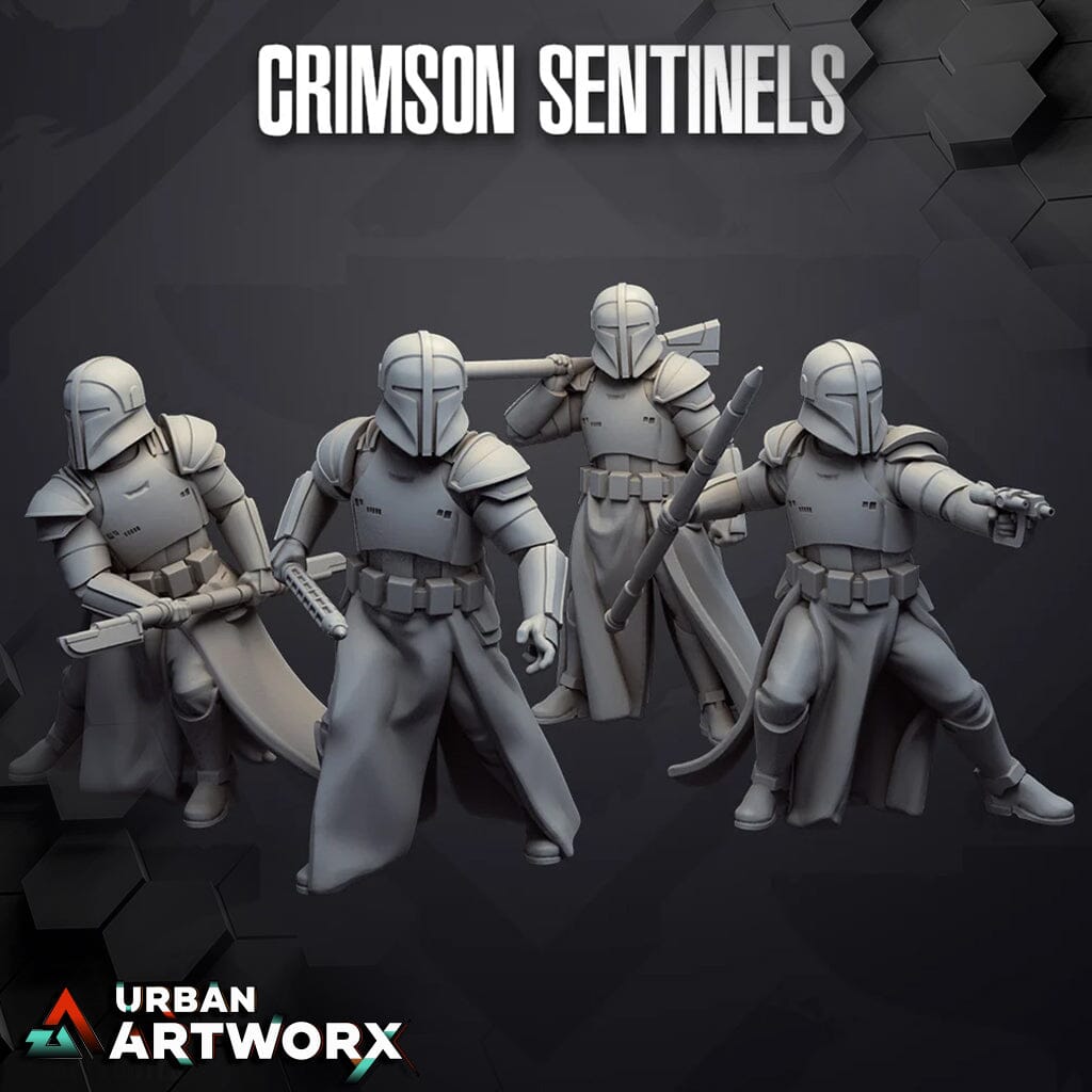 Tabletop Miniaturen - Skullforge Studios - Crimson Sentinels(4) Skullforge Studios