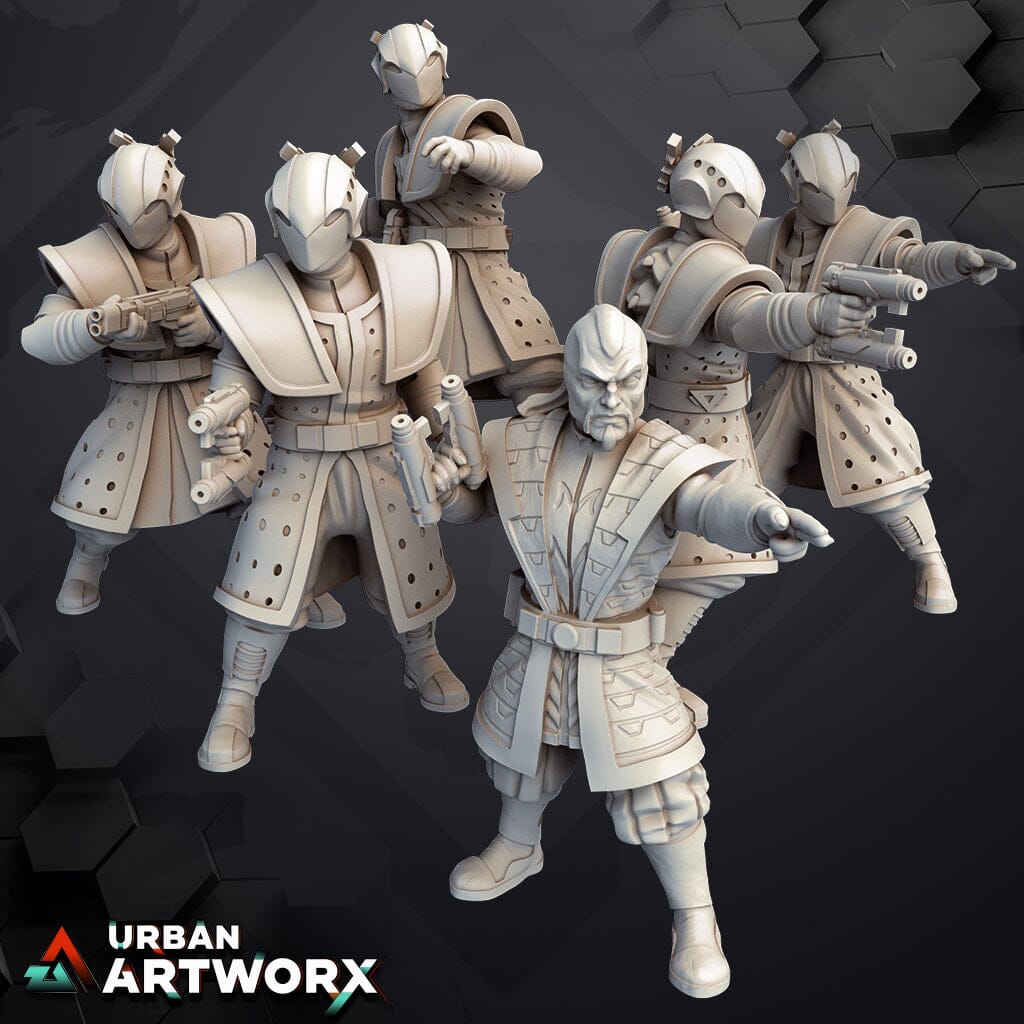 Tabletop Miniaturen - Skullforge Studios - Darkstar Enforcers (6) Skullforge Studios