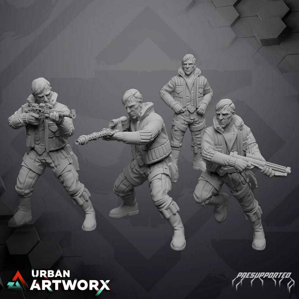 Tabletop Miniaturen - Skullforge Studios - Defector Operative(4) Skullforge Studios