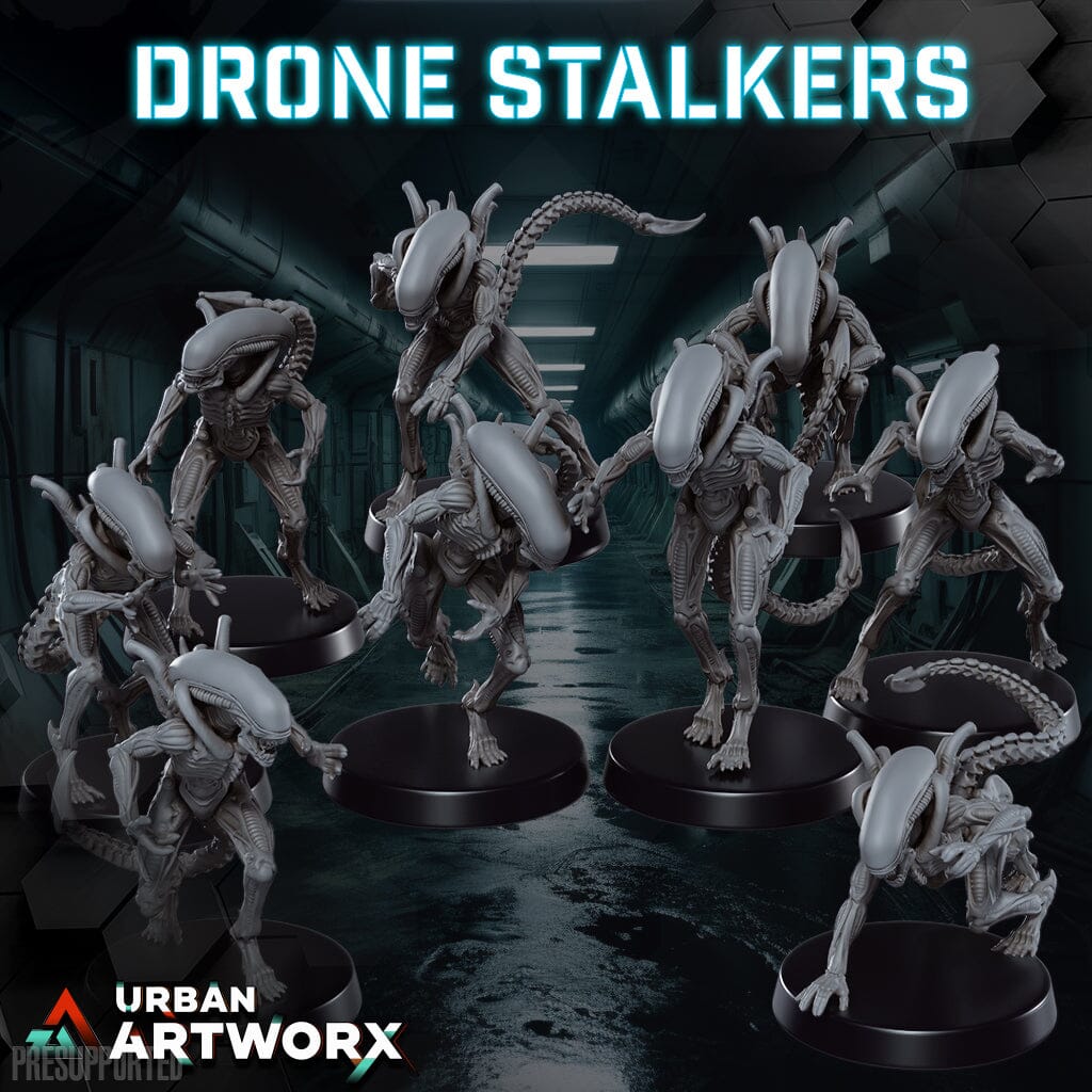 Tabletop Miniaturen - Skullforge Studios - Drone Stalkers (9) Skullforge Studios