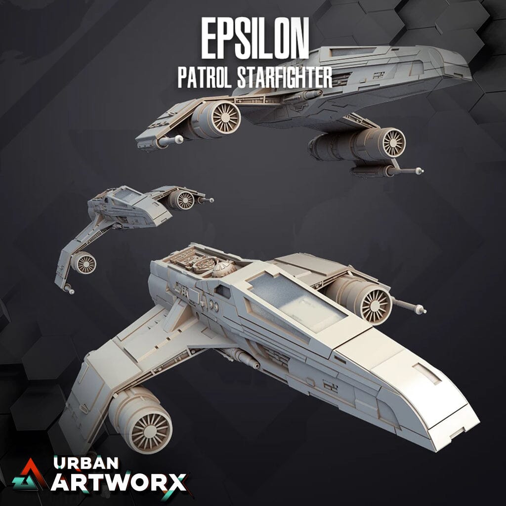 Tabletop Miniaturen - Skullforge Studios - Epsilon Star Fighter Skullforge Studios
