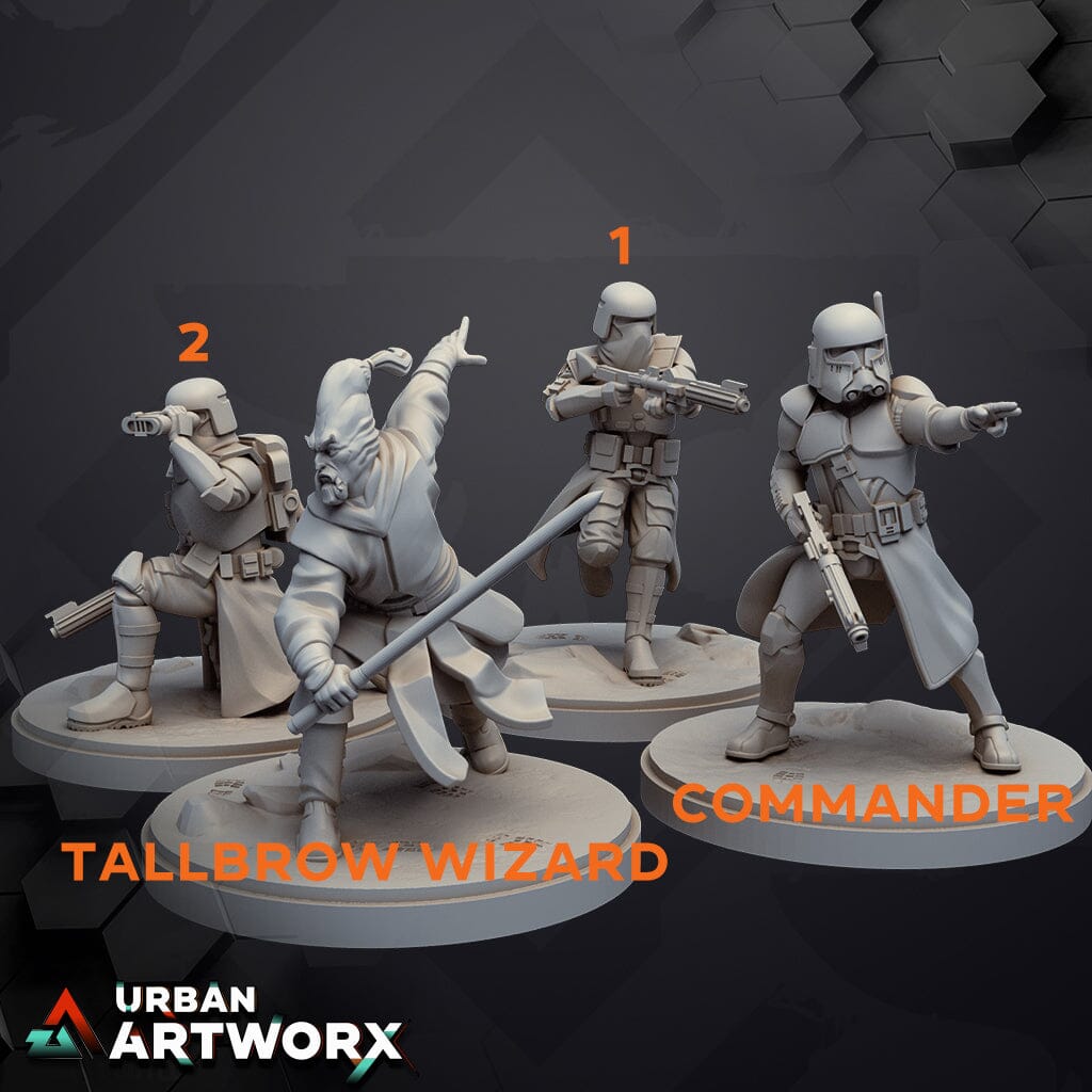 Tabletop Miniaturen - Skullforge Studios - Extraction Commander V2 - Shatterpoint Skullforge Studios 