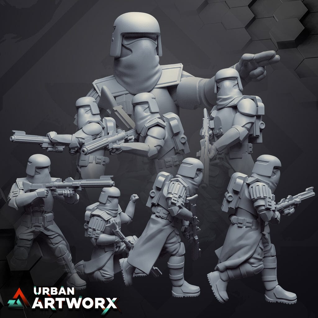 Tabletop Miniaturen - Skullforge Studios - Extraction Trooper (8) Skullforge Studios 