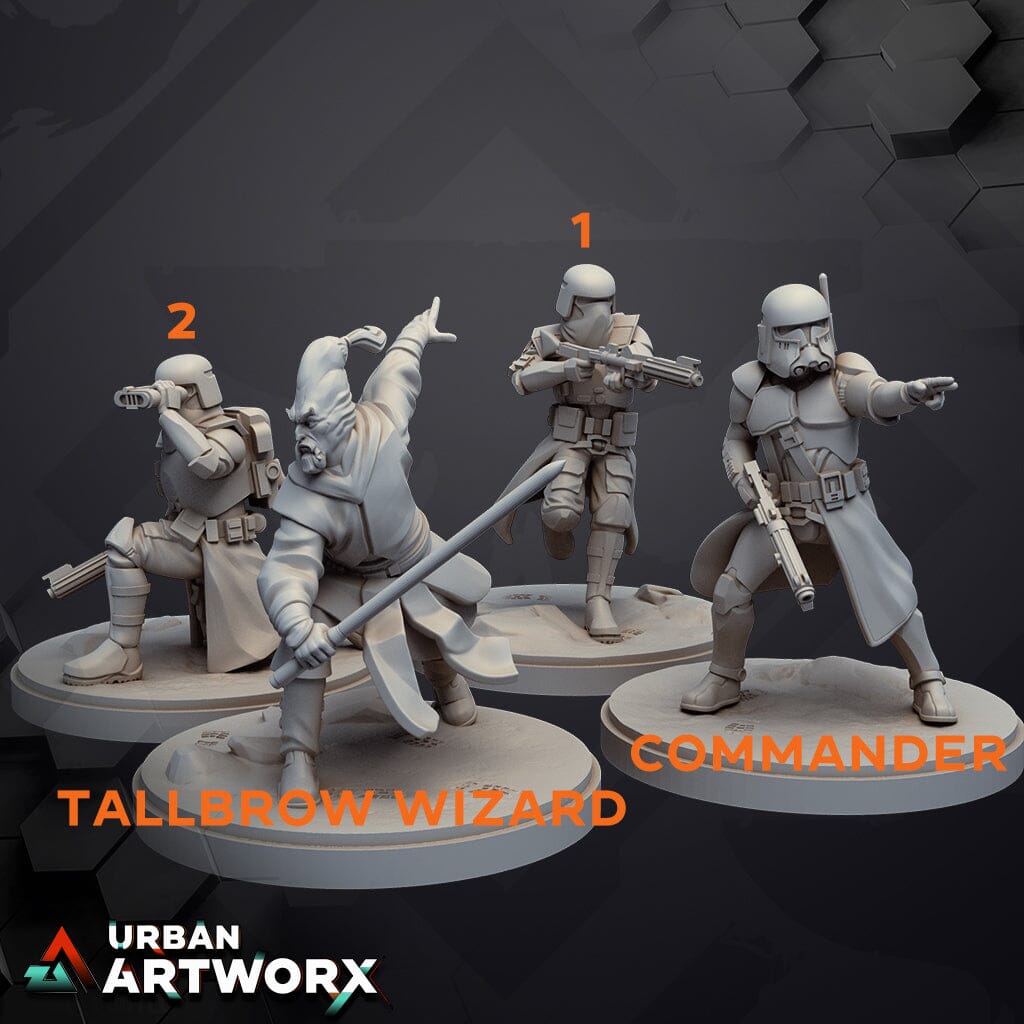 Tabletop Miniaturen - Skullforge Studios - Extraction Trooper - Shatterpoint (2) Skullforge Studios