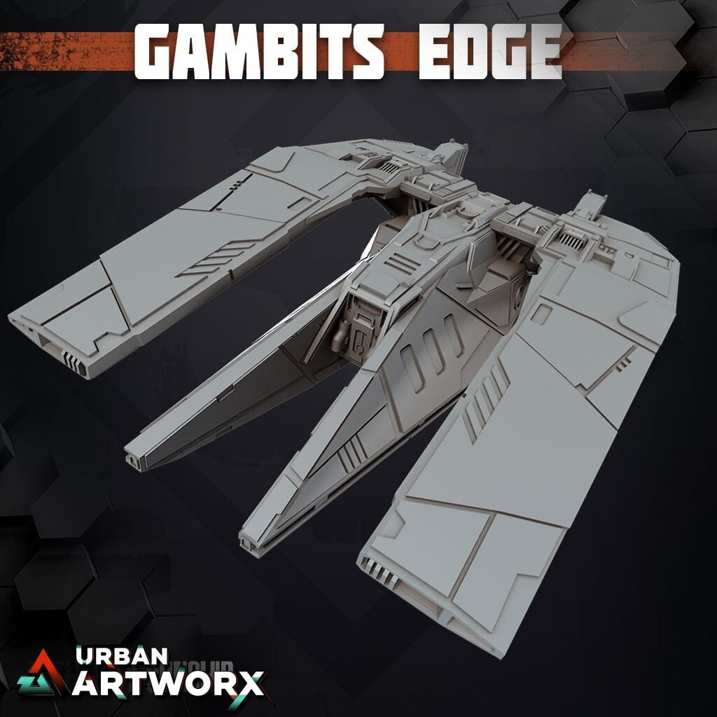 Tabletop Miniaturen - Skullforge Studios - Gambits Edge: Authority Shuttle (1) Skullforge Studios