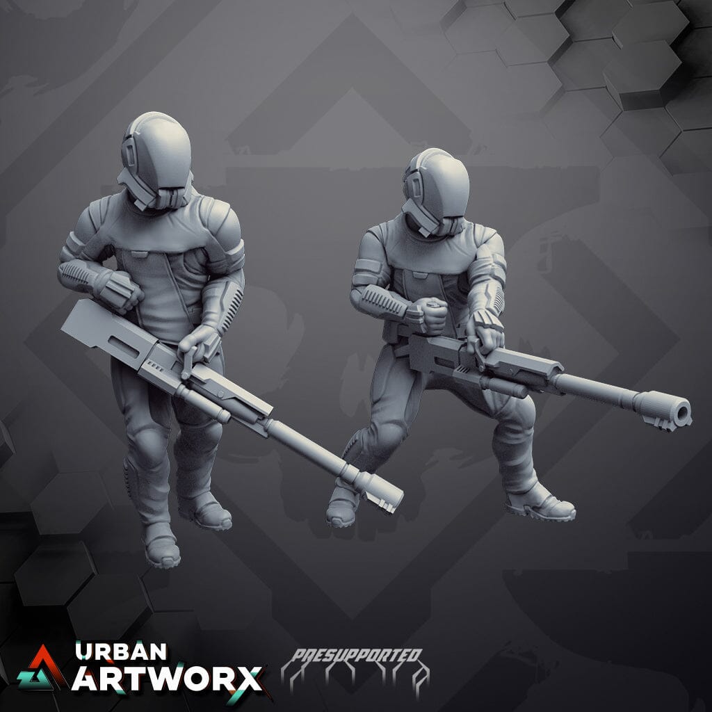 Tabletop Miniaturen - Skullforge Studios - Imperial Janissaries Gunners Skullforge Studios