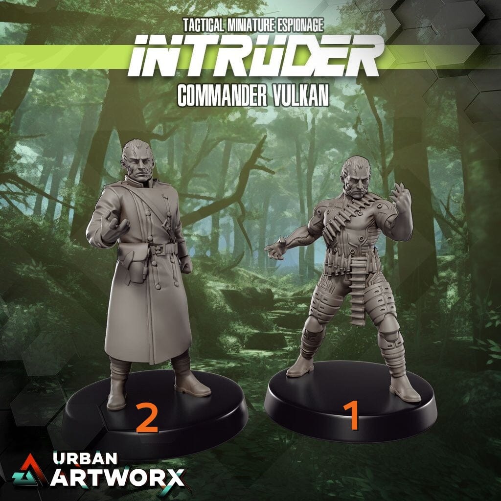 Tabletop Miniaturen - Skullforge Studios - Intruder: Commander Vulkan (2) Skullforge Studios
