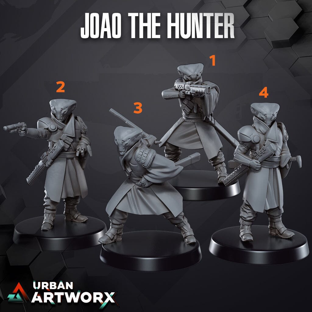 Tabletop Miniaturen - Skullforge Studios - Joao The Hunter Skullforge Studios