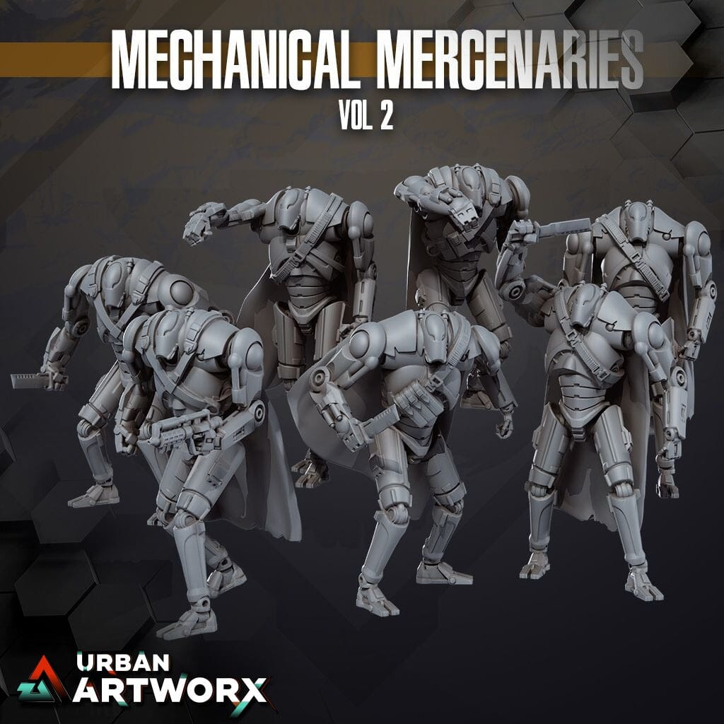 Tabletop Miniaturen - Skullforge Studios - Mechanical Mercenaries Vol 2 (7) Skullforge Studios