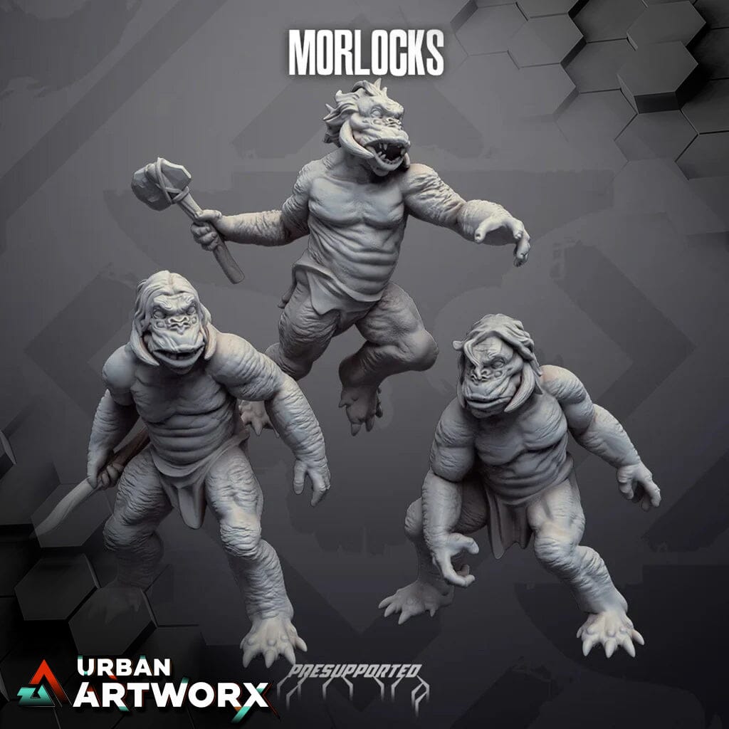 Tabletop Miniaturen - Skullforge Studios - Morlocks (3) Skullforge Studios