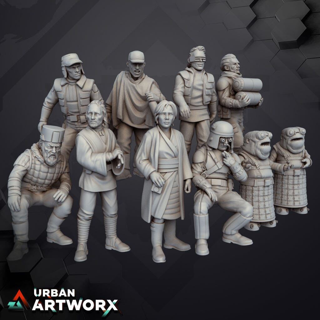 Tabletop Miniaturen - Skullforge Studios - November Pilgrims Set 2 (10) Skullforge Studios