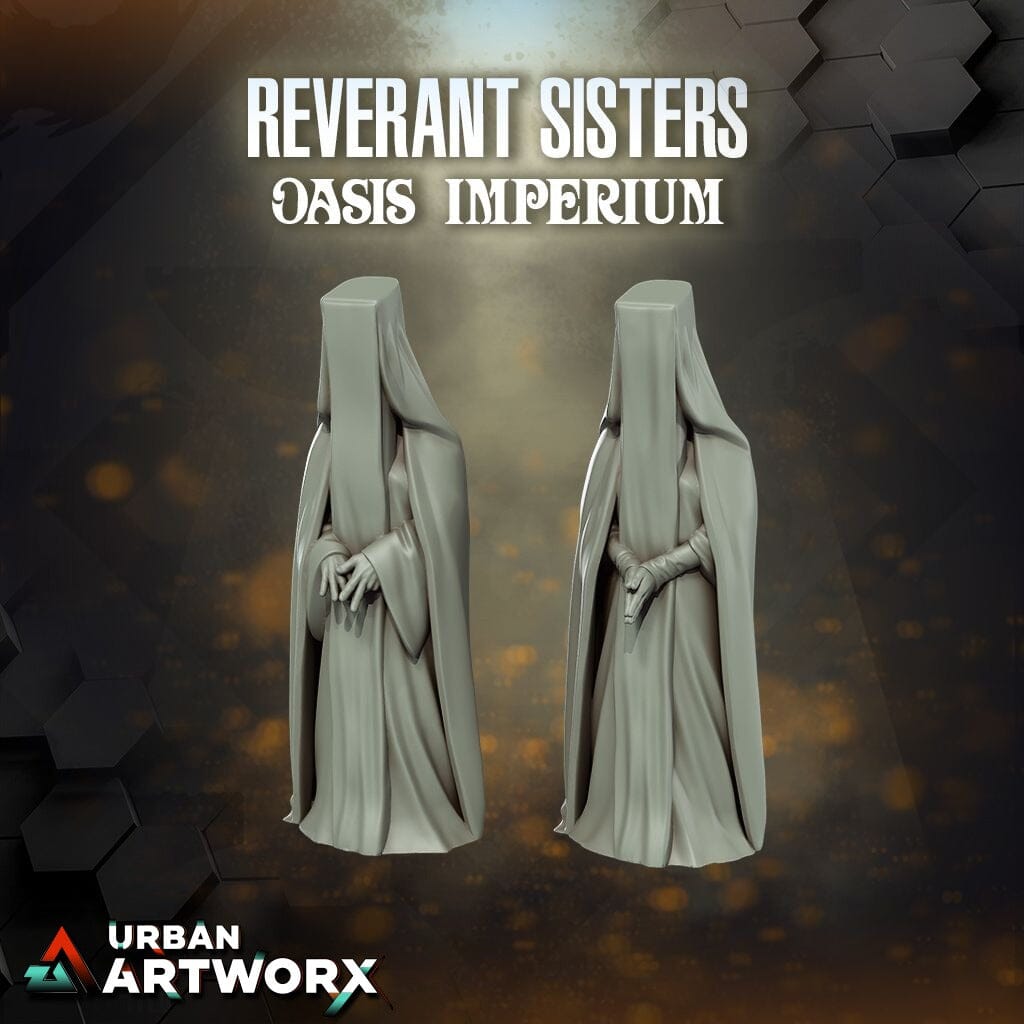 Tabletop Miniaturen - Skullforge Studios - Oasis Imperium: Reverant Sisters (2) Skullforge Studios