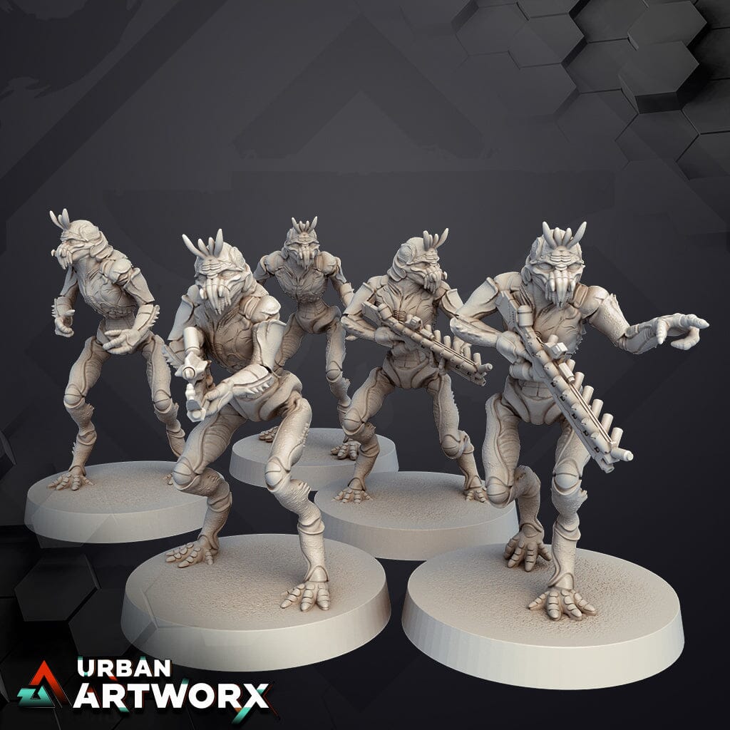 Tabletop Miniaturen - Skullforge Studios - Prawnigaunts (6) Skullforge Studios
