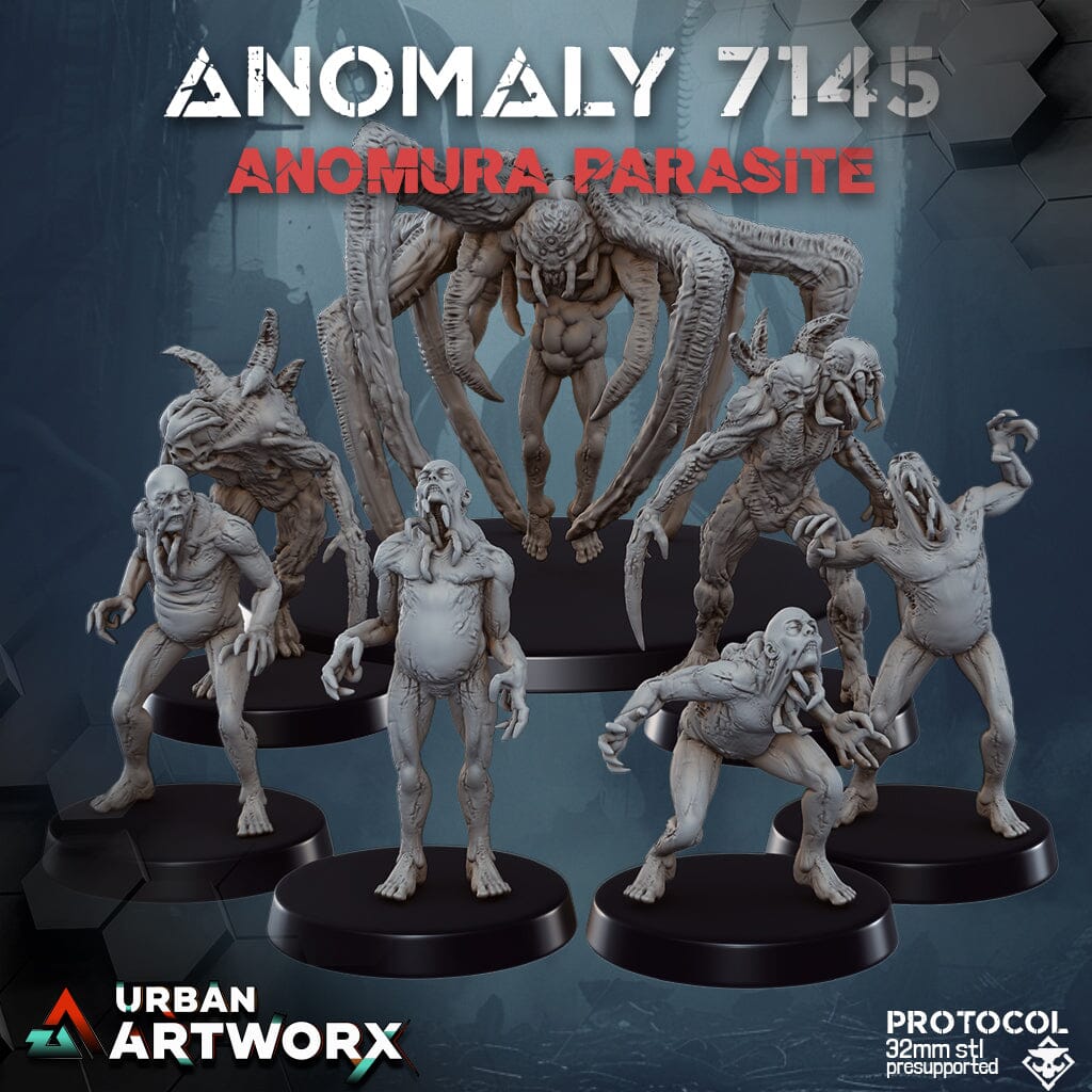 Tabletop Miniaturen - Skullforge Studios - PROTOCOL: Anamura Parasite Entity (7) Skullforge Studios