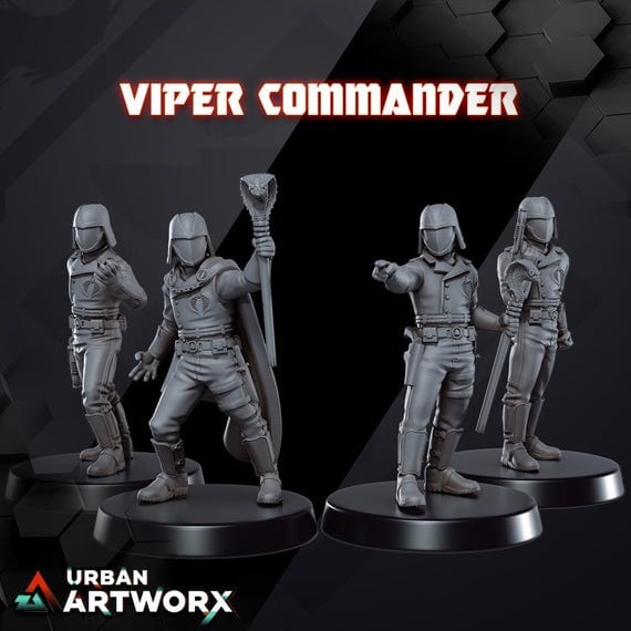 Tabletop Miniaturen - Skullforge Studios - Python Syndicate Commander (4) Skullforge Studios