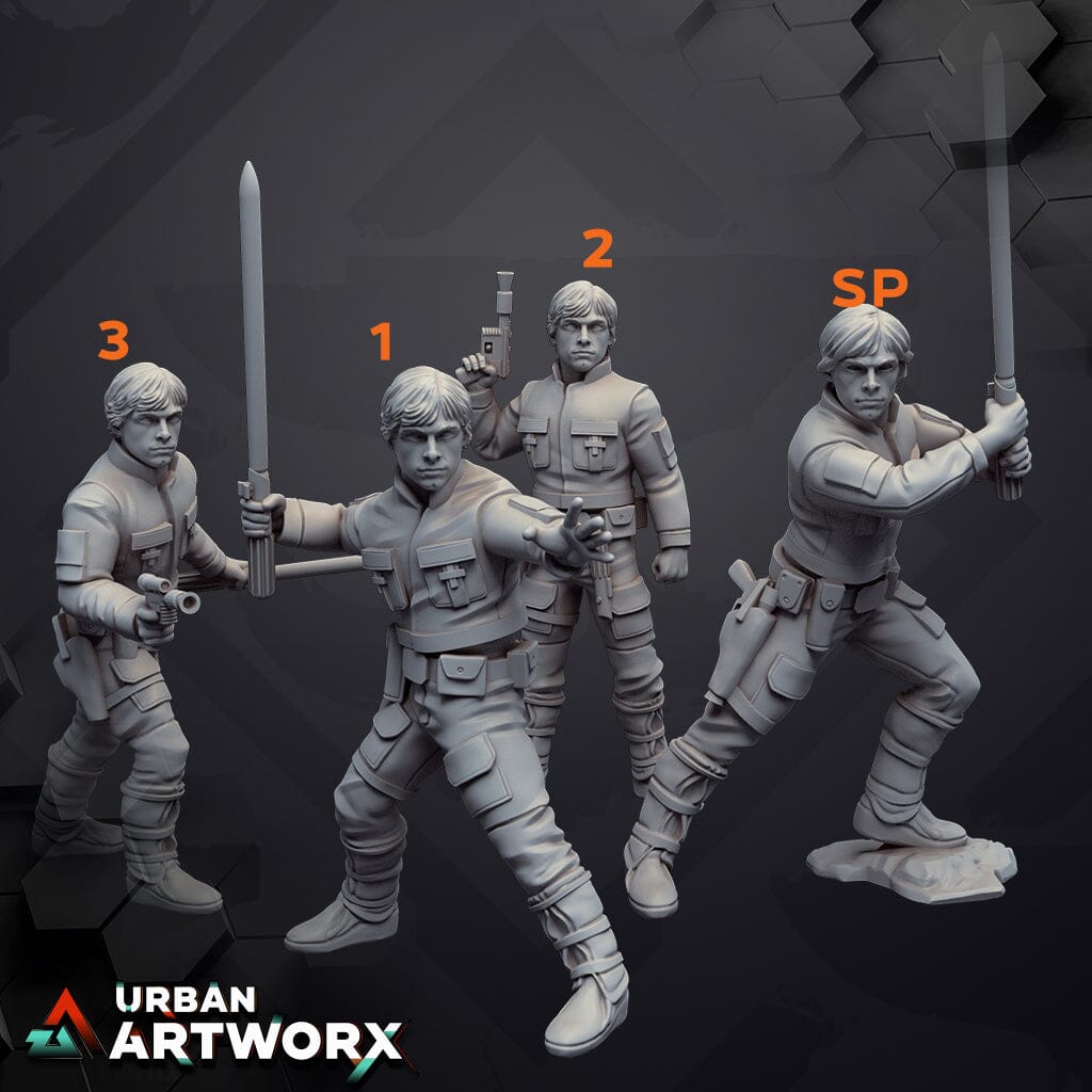 Tabletop Miniaturen - Skullforge Studios - Rebel Hero Skullforge Studios