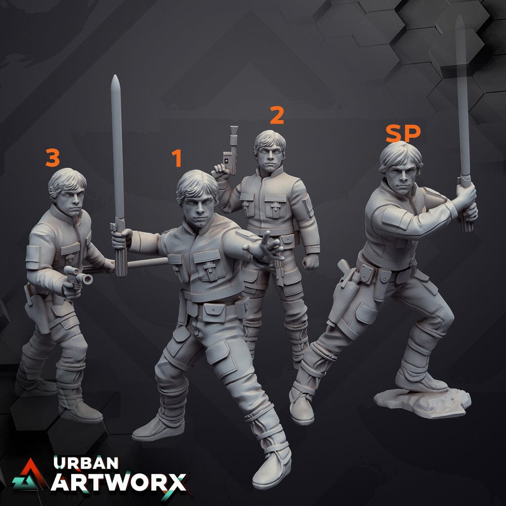 Tabletop Miniaturen - Skullforge Studios - Rebel Hero Skullforge Studios 