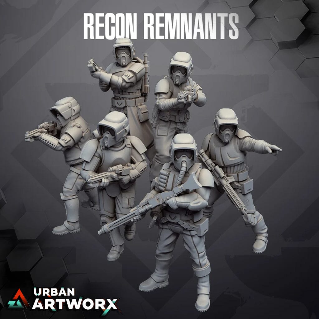 Tabletop Miniaturen - Skullforge Studios - Recon Remnants (6) Skullforge Studios