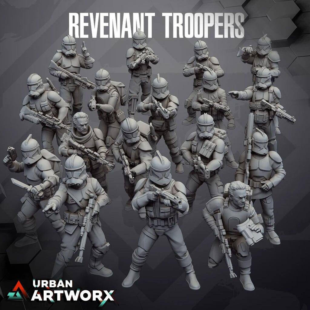 Tabletop Miniaturen - Skullforge Studios - Revenant Troopers (17) Skullforge Studios