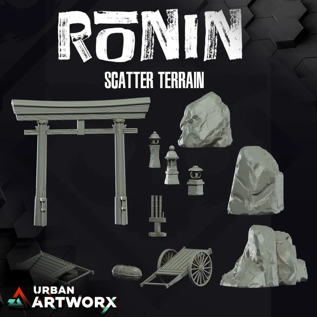 Tabletop Miniaturen - Skullforge Studios - Ronin: Scatter Terrain (11) Skullforge Studios