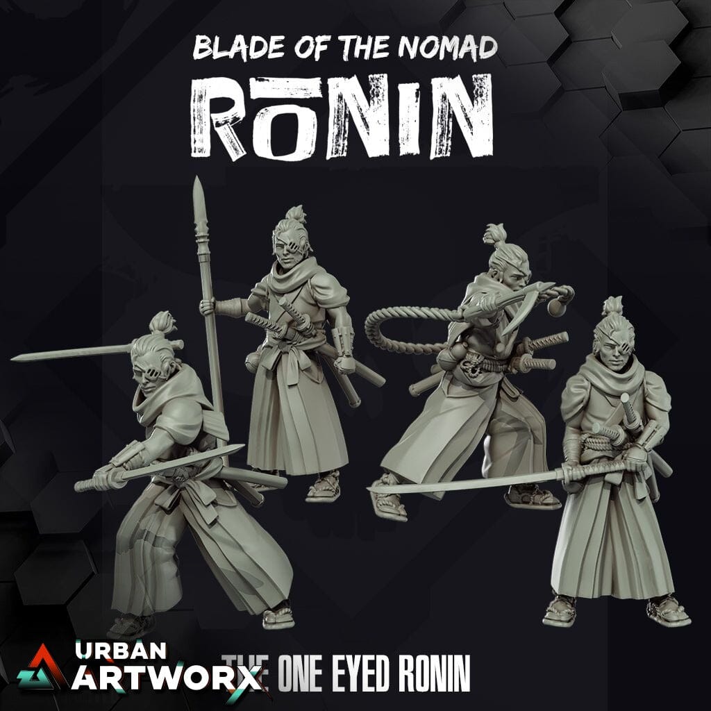 Tabletop Miniaturen - Skullforge Studios - Ronin: The One Eyed Ronin (6) Skullforge Studios