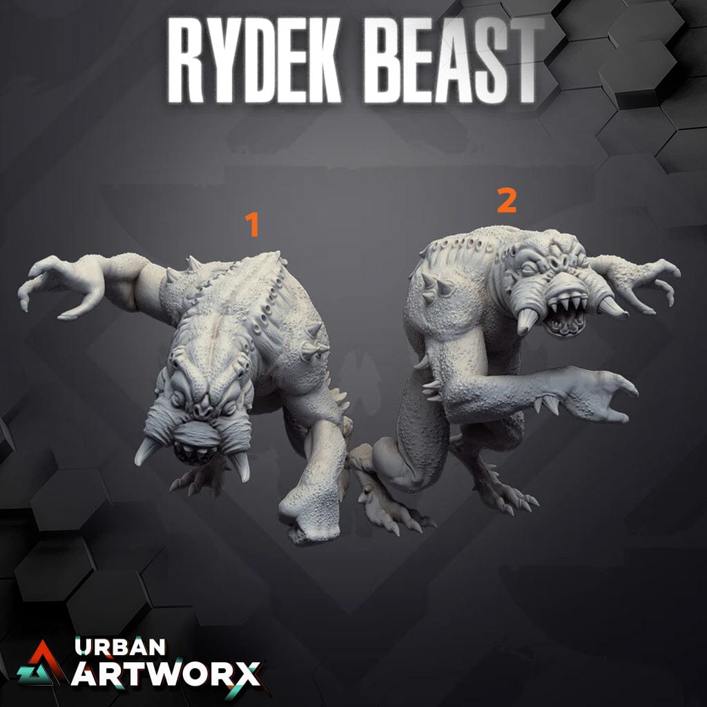 Tabletop Miniaturen - Skullforge Studios - Rydek Monster (1) Skullforge Studios