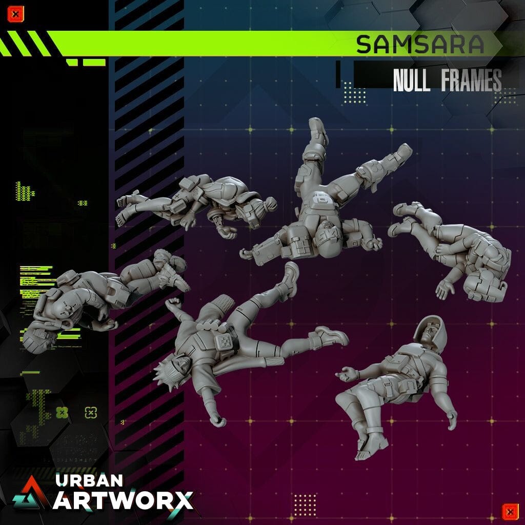 Tabletop Miniaturen - Skullforge Studios - Samsara: Null Frames (6) Skullforge Studios