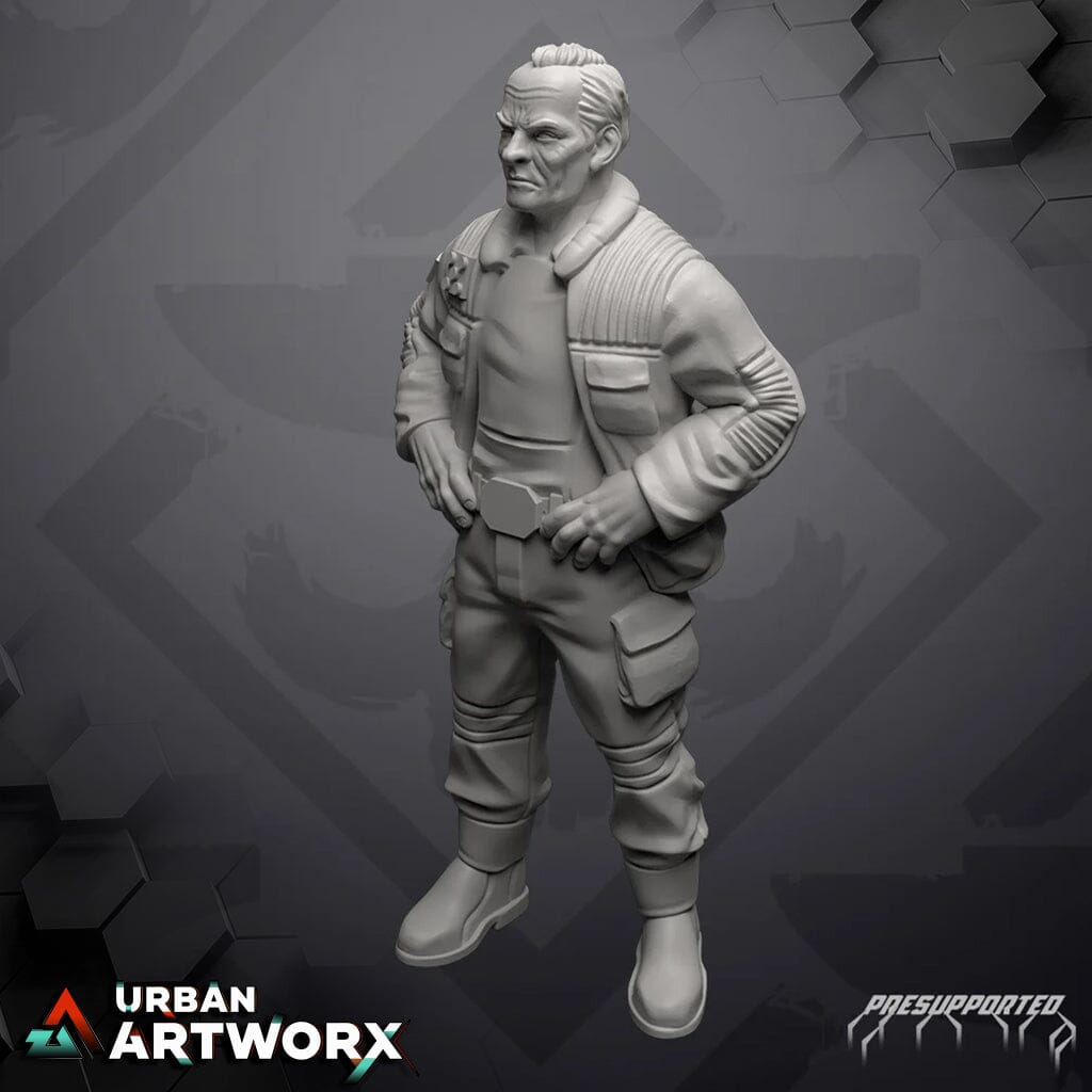 Tabletop Miniaturen - Skullforge Studios - Strict Commander Skullforge Studios
