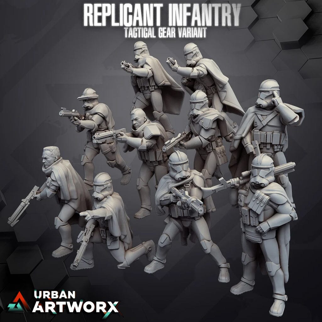 Tabletop Miniaturen - Skullforge Studios - Tactical Union Troopers (10) Skullforge Studios
