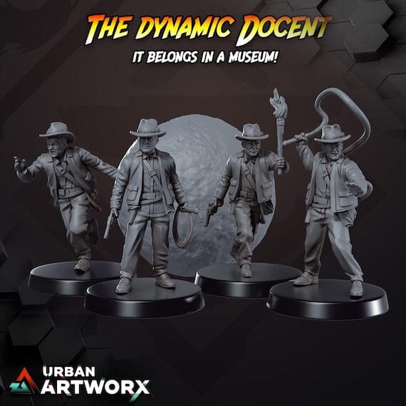 Tabletop Miniaturen - Skullforge Studios - The Dynamic Docent (4) Skullforge Studios
