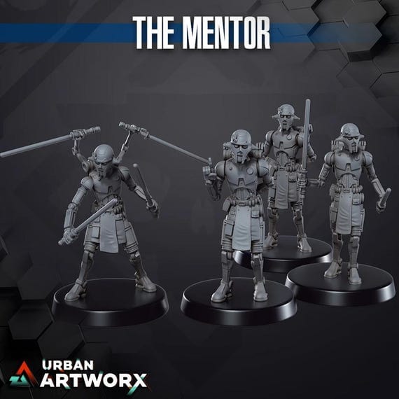 Tabletop Miniaturen - Skullforge Studios - The Mentor (4) Skullforge Studios
