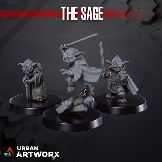 Tabletop Miniaturen - Skullforge Studios - The Sage (3) Skullforge Studios