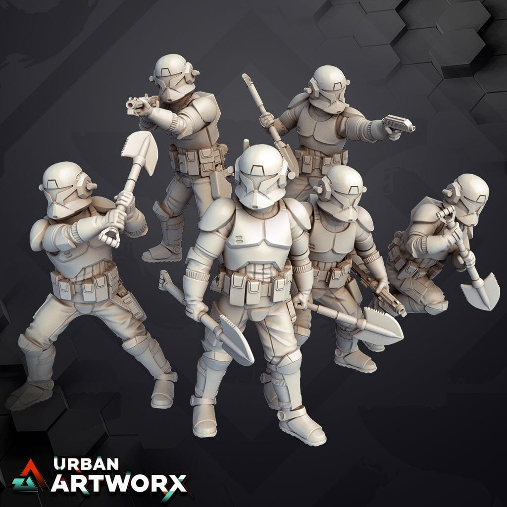 Tabletop Miniaturen - Skullforge Studios - Union Trench Trooper (6) Skullforge Studios