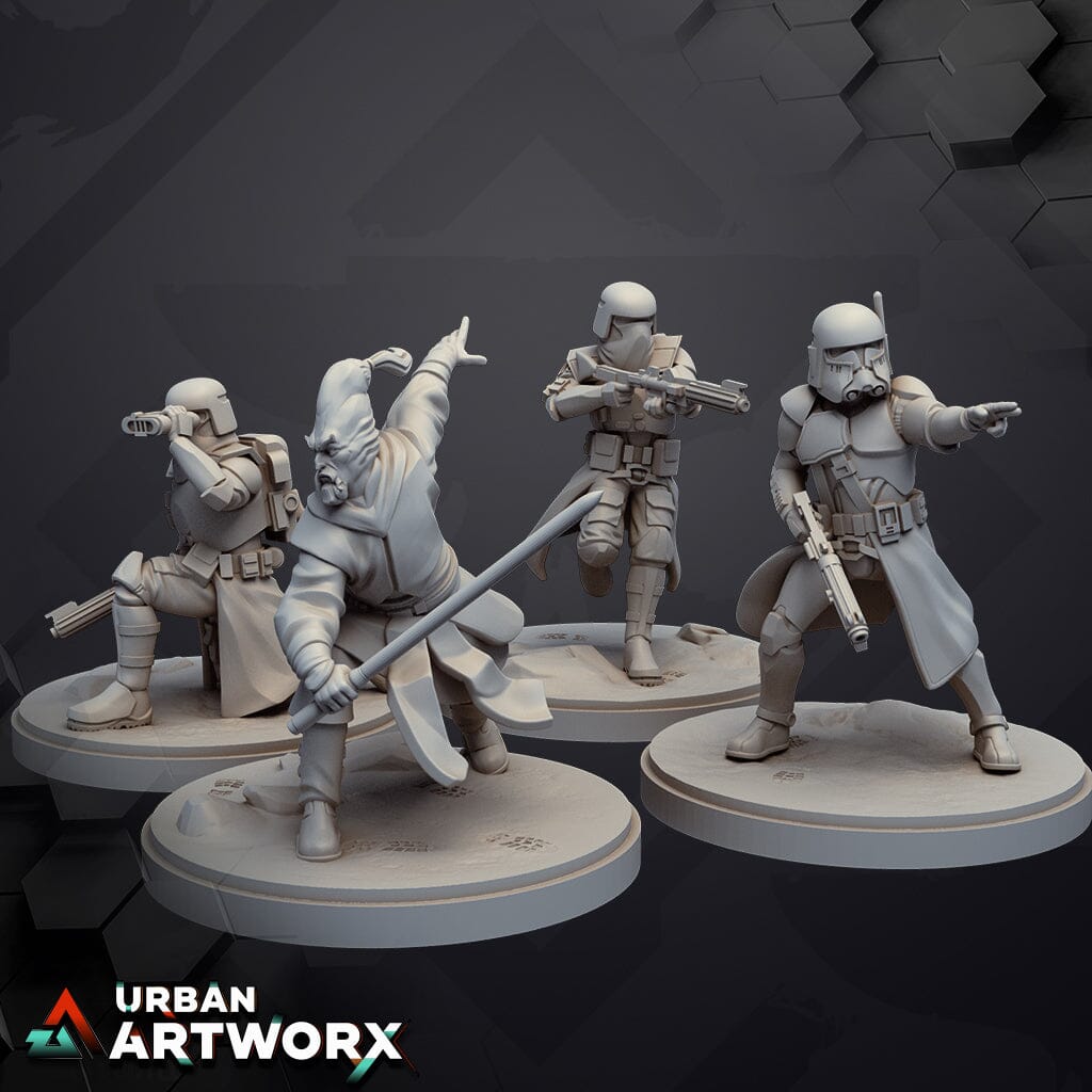 Tabletop Miniaturen - Skullforge Studios - Whatabout Bundle - Shatterpoint (4) Skullforge Studios