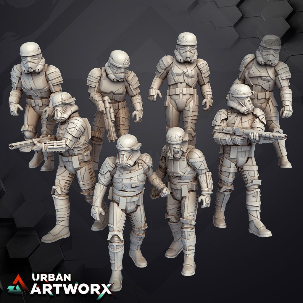 Tabletop Miniaturen - Skullforge Studios - Zombie Stormies (8) Skullforge Studios