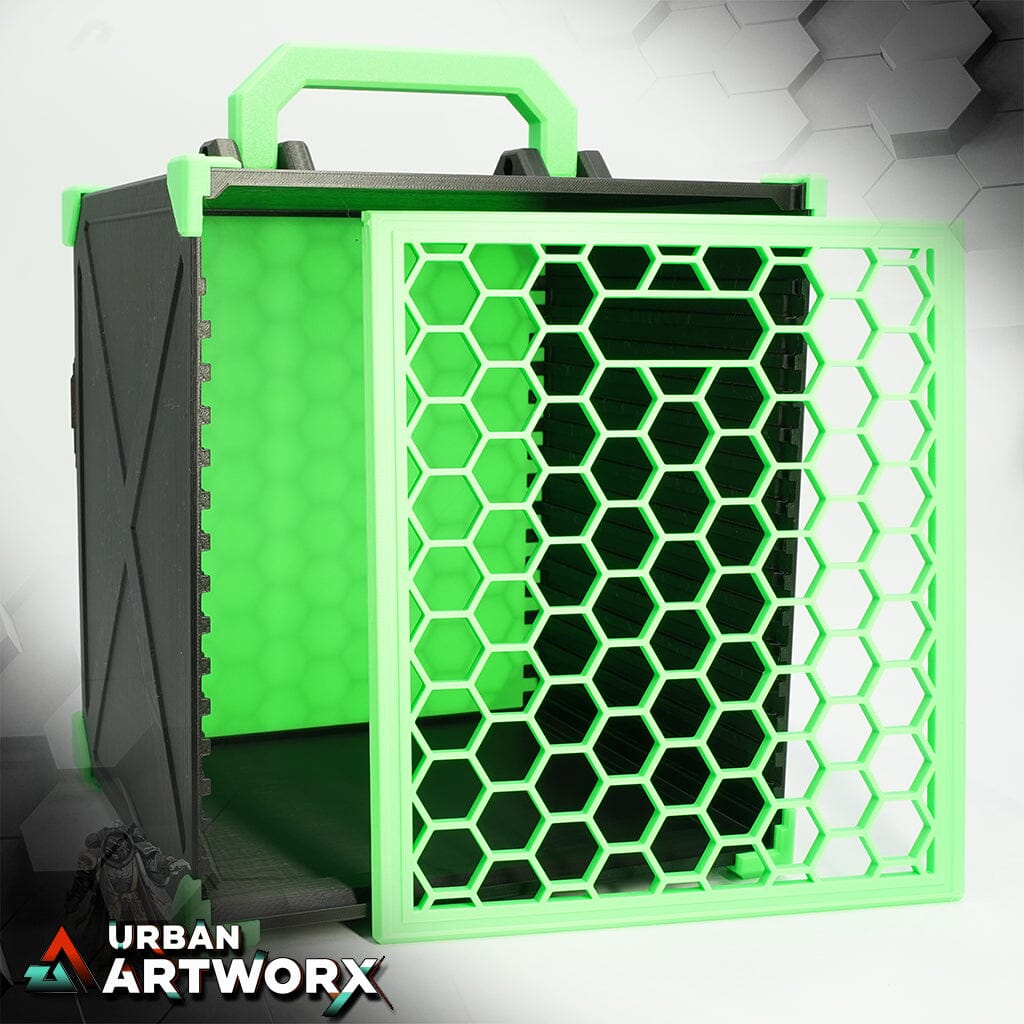 Tabletop Zubehör - Pro Dicer - Hobby Pro Box - Alternate Box Lids M/L Pro Dicer Open Mesh Green