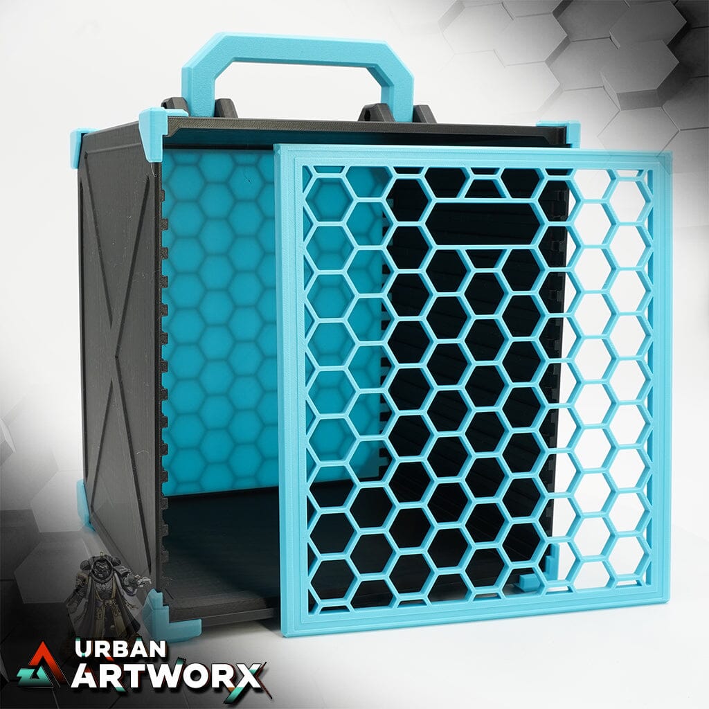 Tabletop Zubehör - Pro Dicer - Hobby Pro Box - Alternate Box Lids M/L Pro Dicer Open Mesh Ice Blue