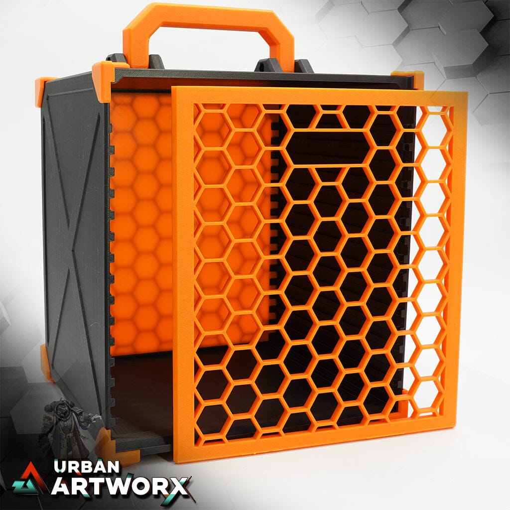 Tabletop Zubehör - Pro Dicer - Hobby Pro Box - Alternate Box Lids M/L Pro Dicer Open Mesh Orange