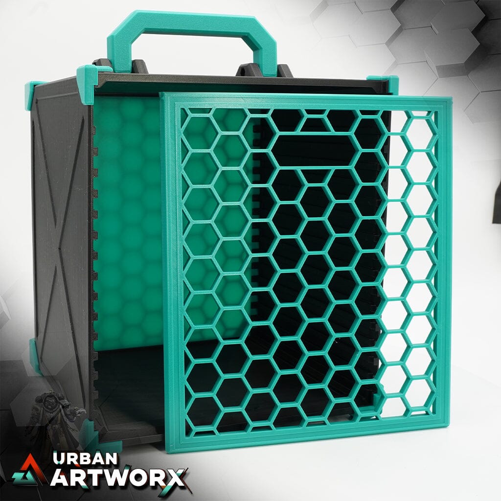 Tabletop Zubehör - Pro Dicer - Hobby Pro Box - Alternate Box Lids M/L Pro Dicer Open Mesh Petrol