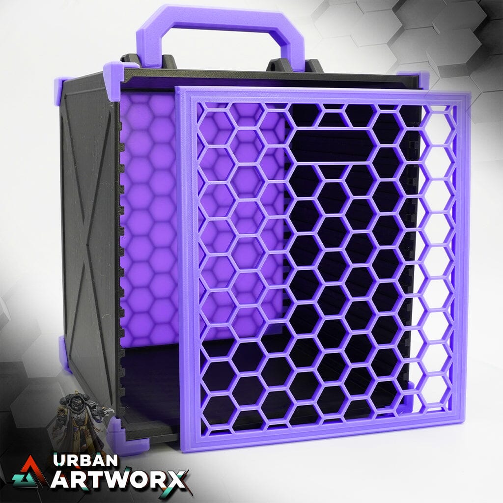 Tabletop Zubehör - Pro Dicer - Hobby Pro Box - Alternate Box Lids M/L Pro Dicer Open Mesh Purple 